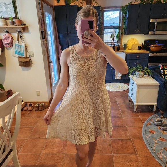 FP Lace Mini Dress - Picture 1 of 6